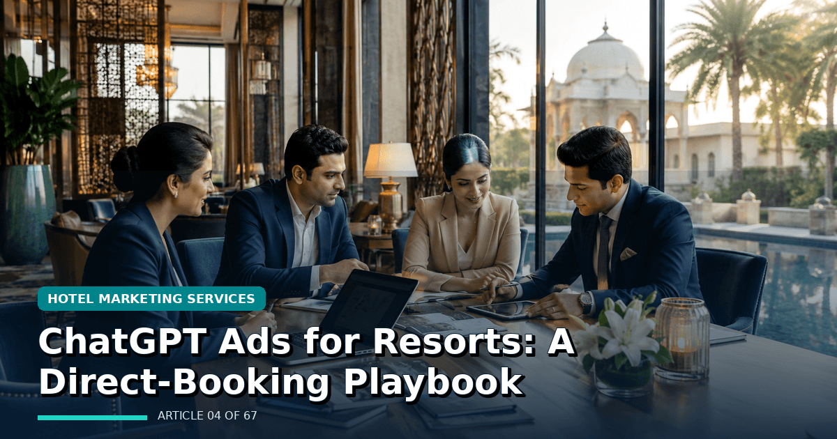 ChatGPT Ads for Resorts: A Direct-Booking Playbook