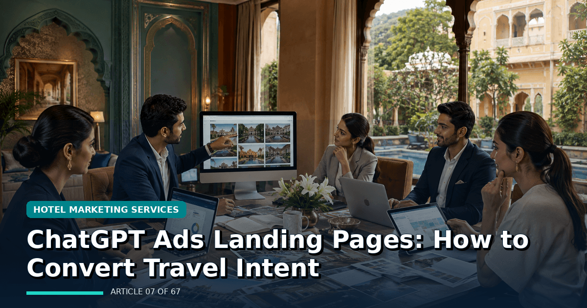 ChatGPT Ads Landing Pages: How to Convert Travel Intent