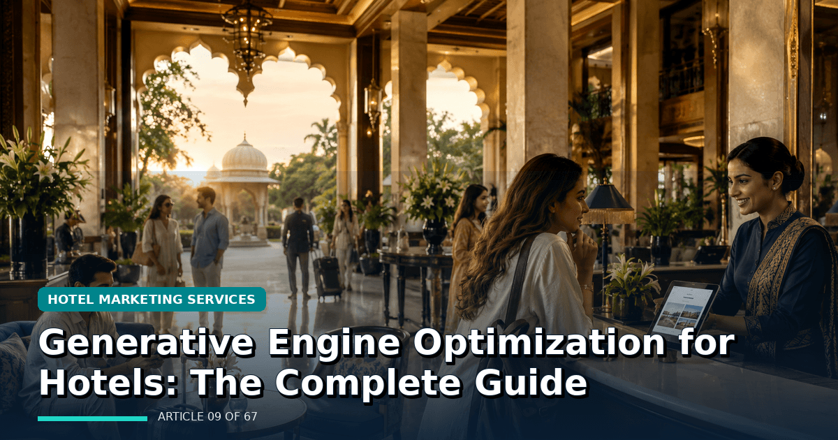 Generative Engine Optimization for Hotels: The Complete Guide