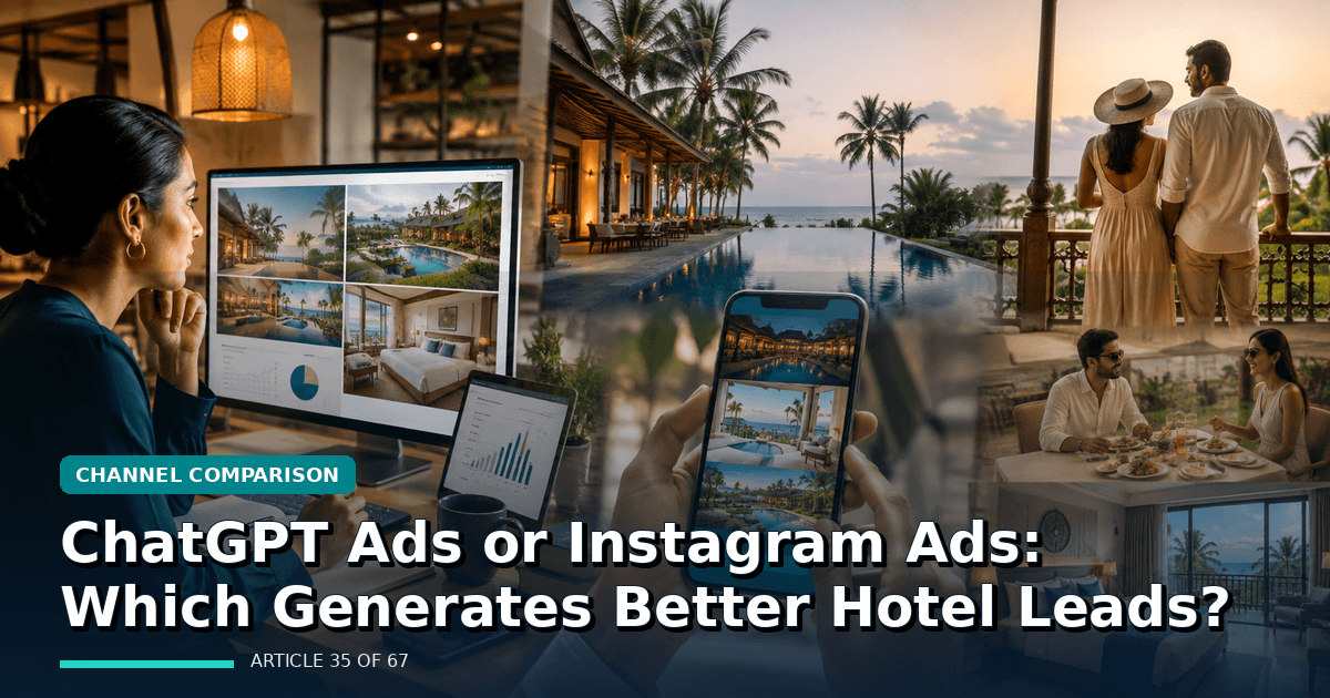 ChatGPT Ads or Instagram Ads: Which Generates Better Hotel Leads?