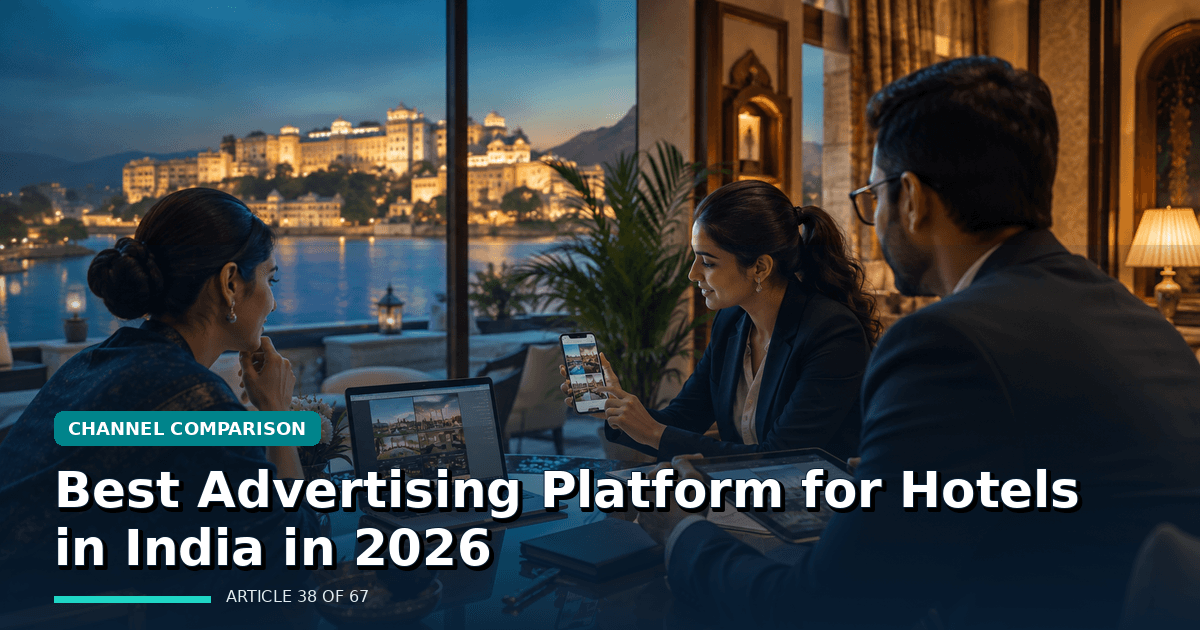 Best Advertising Platform for Hotels in India in 2026
