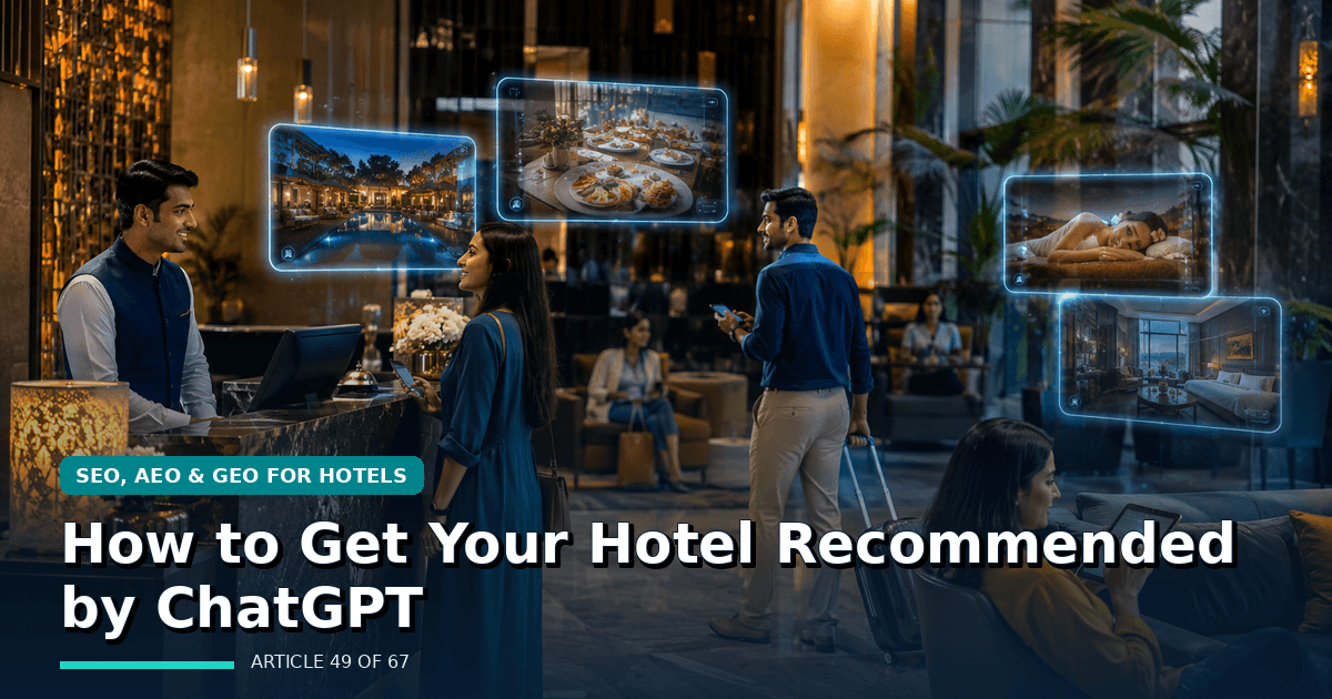 How to Get Your Hotel Recommended by ChatGPT
