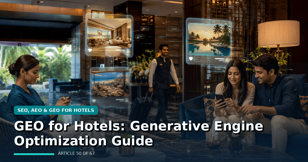 GEO for Hotels: Generative Engine Optimization Guide