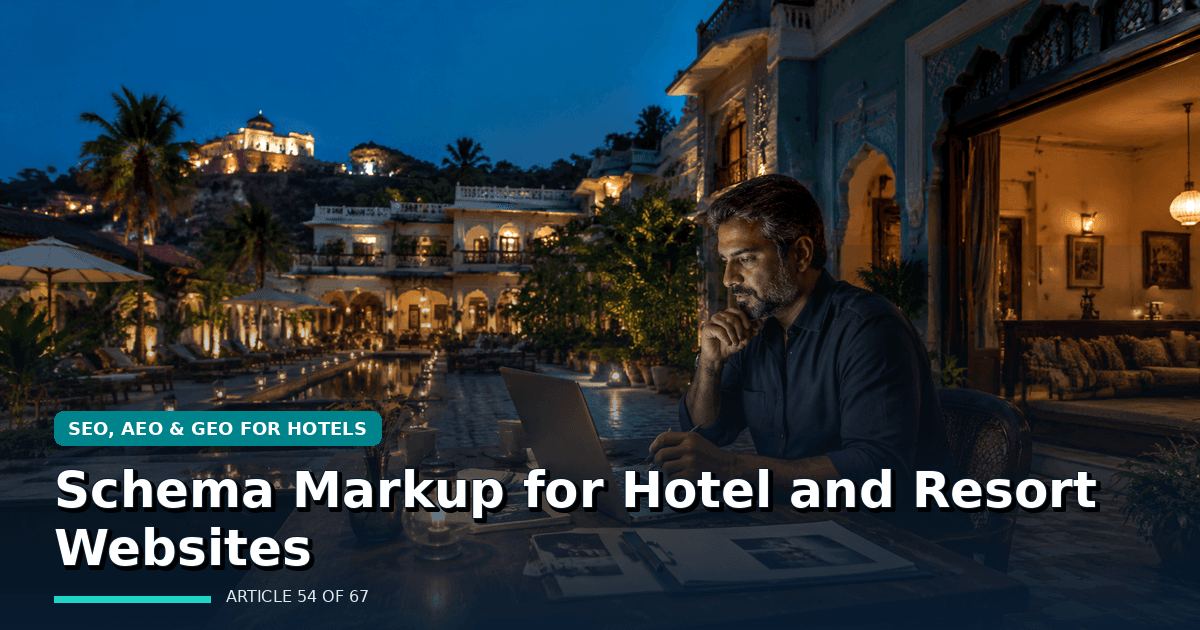 Schema Markup for Hotel and Resort Websites