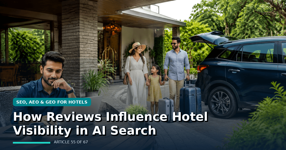 How Reviews Influence Hotel Visibility in AI Search