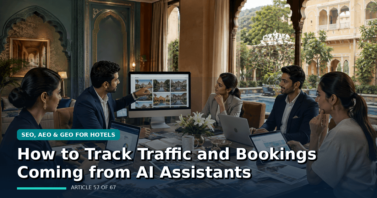 How to Track Traffic and Bookings Coming from AI Assistants