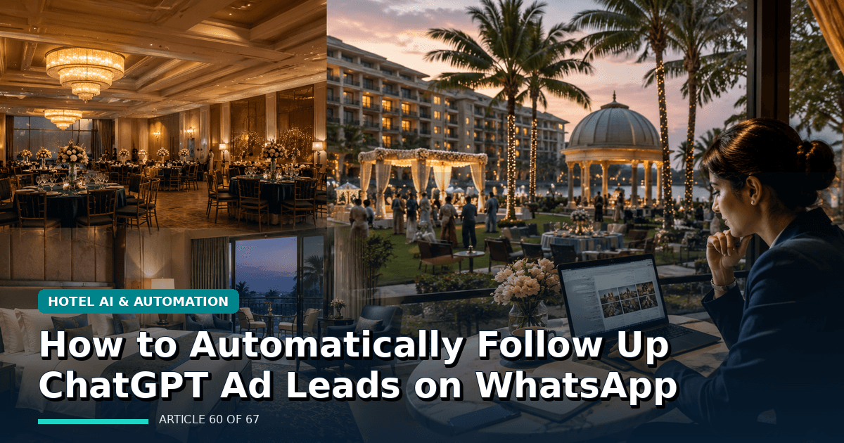 How to Automatically Follow Up ChatGPT Ad Leads on WhatsApp