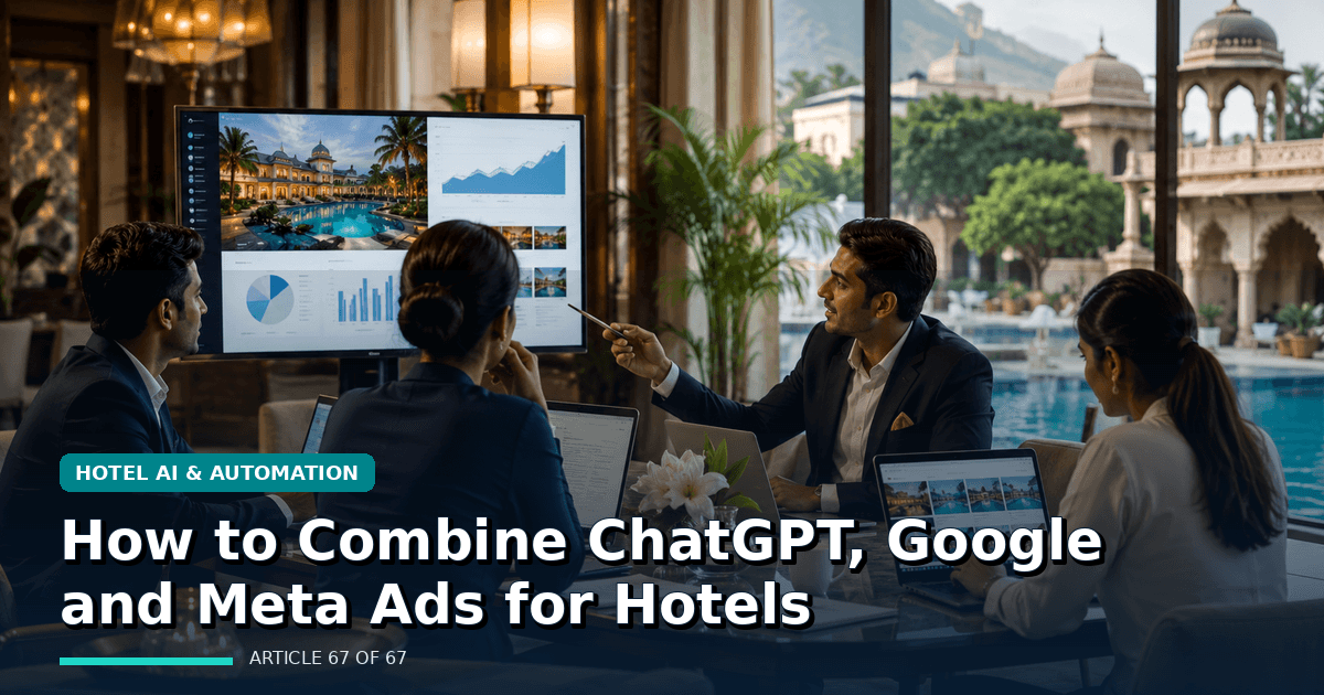 How to Combine ChatGPT, Google and Meta Ads for Hotels