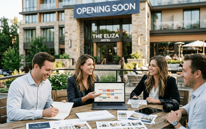 Preopening Marketing for hotels