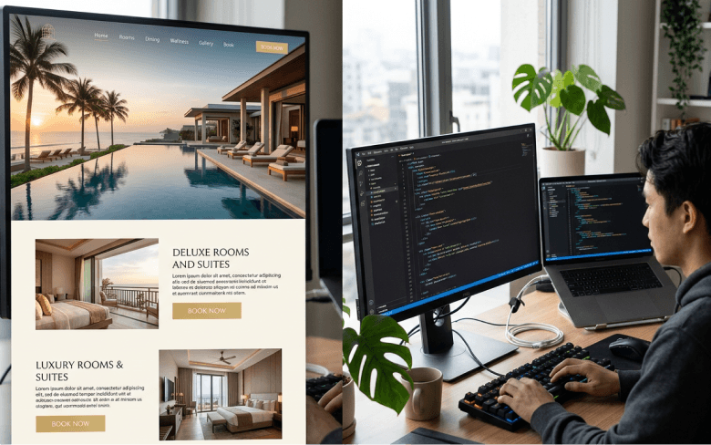 Website Development for hotels