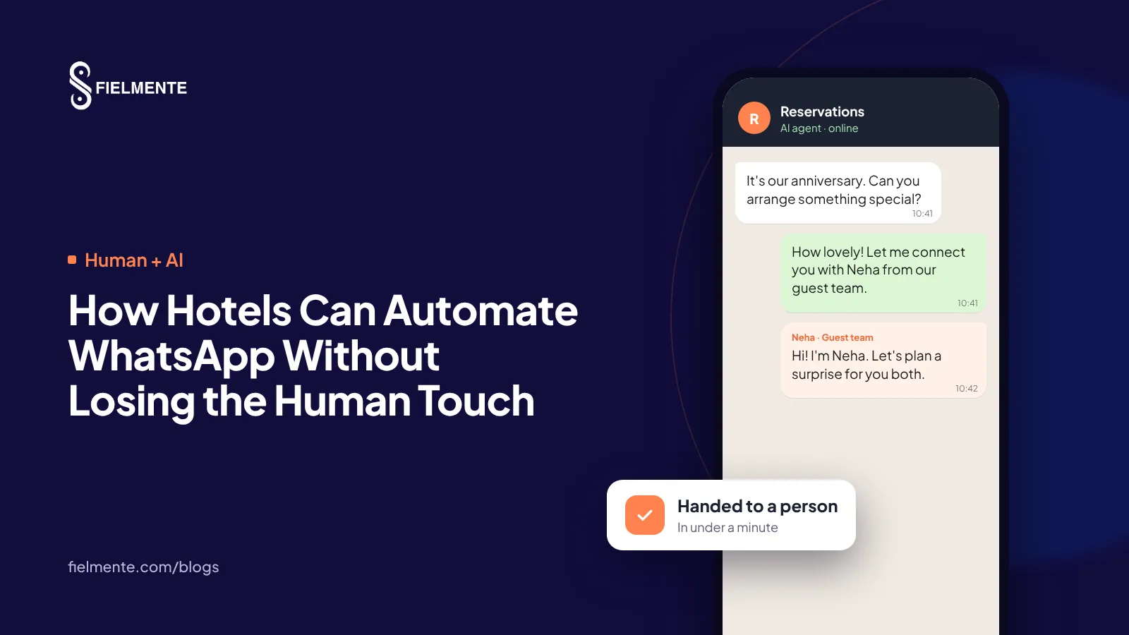 How Hotels Can Automate WhatsApp Without Losing the Human Touch