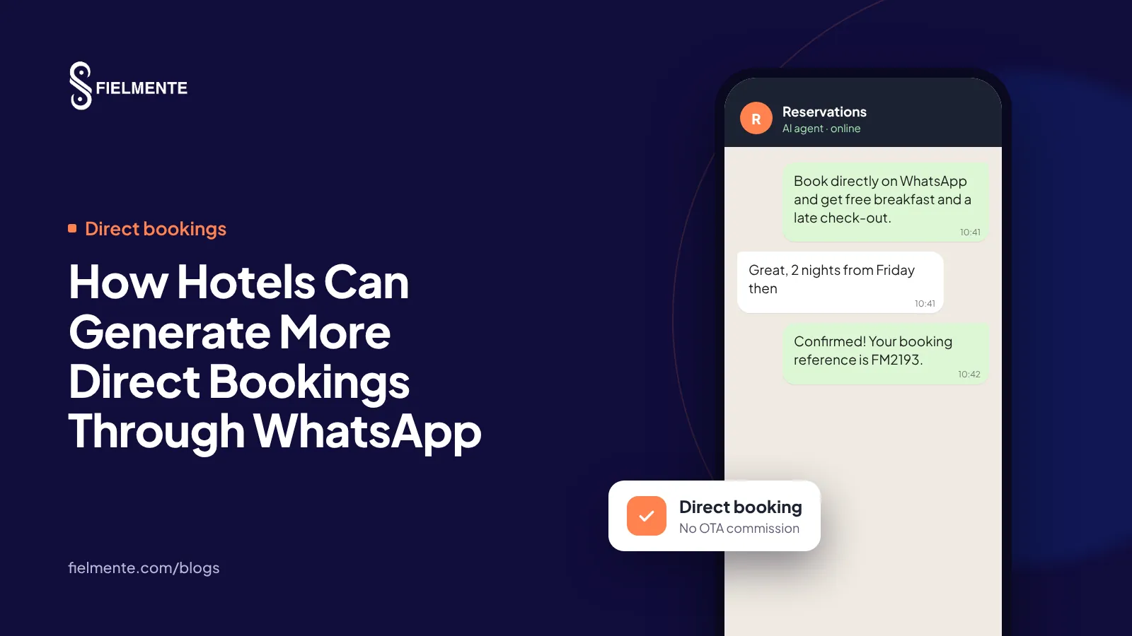 How Hotels Can Generate More Direct Bookings Through WhatsApp