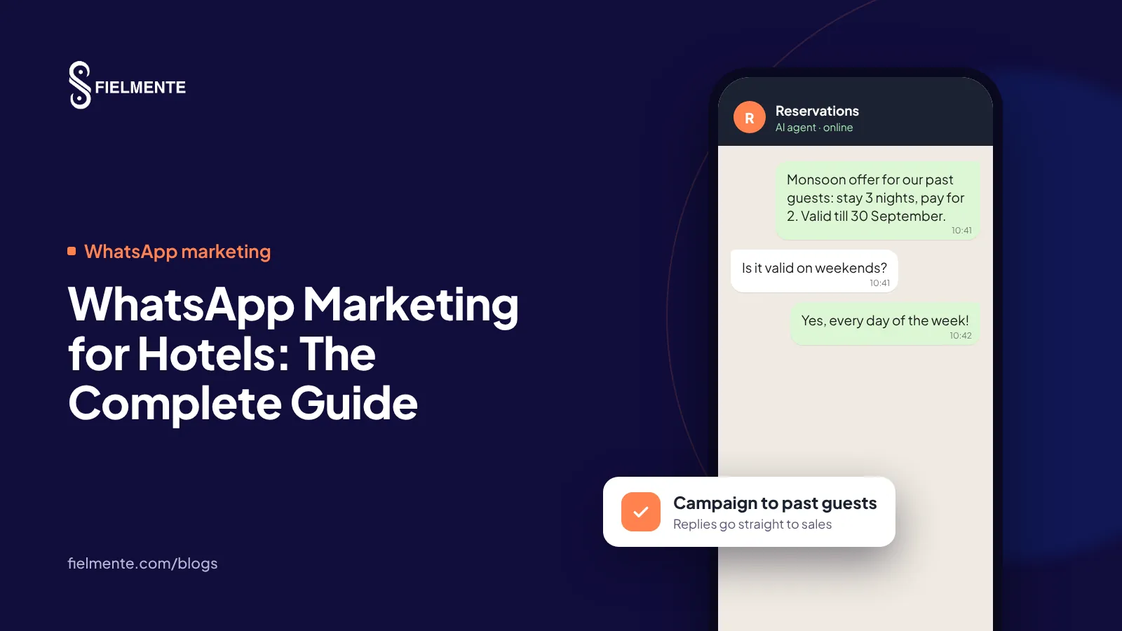 WhatsApp Marketing for Hotels: The Complete Guide